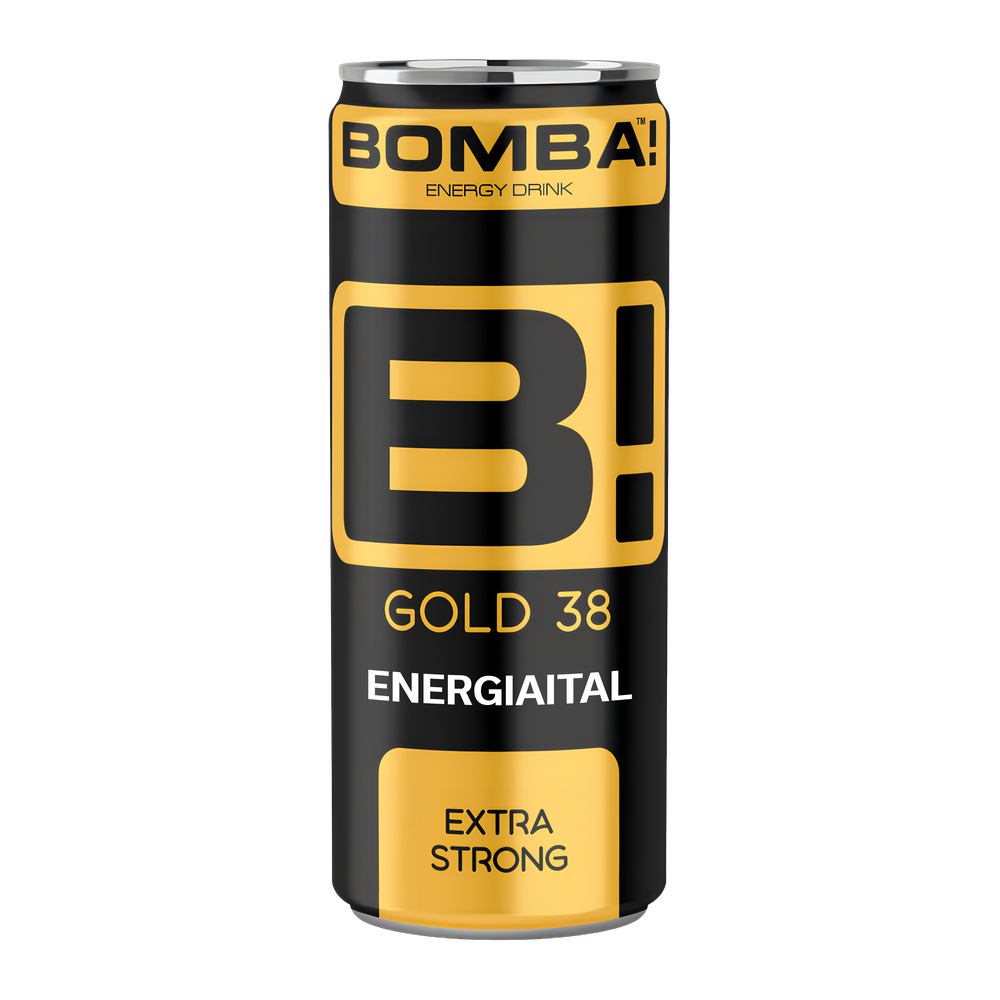 GOLD 38 – BOMBA! Energiaital (BOMBA! Energy Drink)